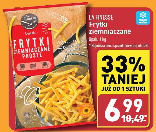 Frytki proste La finesse promocja