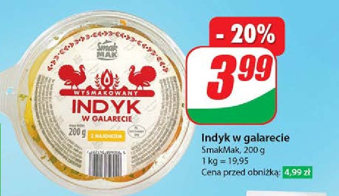 Indyk w galarecie Smak mak promocja