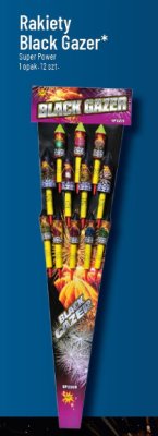 Rakiety Black Gazer Super Power 1 opak. 12 szt. promocja w POLOmarket