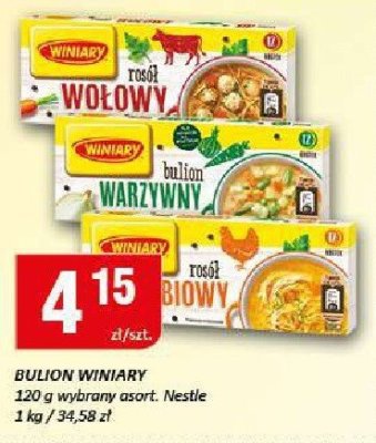Bulion Winiary wołowy 120g promocja w Chorten