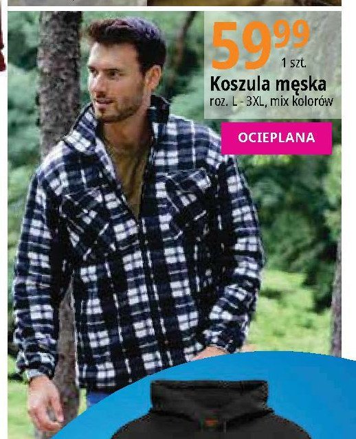 Koszula m臋ska flanelowa m-3xl promocja