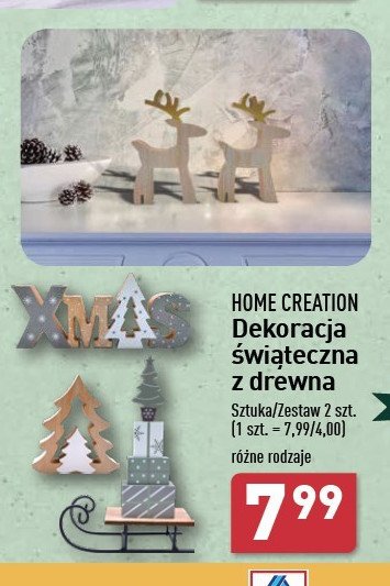 Dekoracja świąteczna Home creation promocja