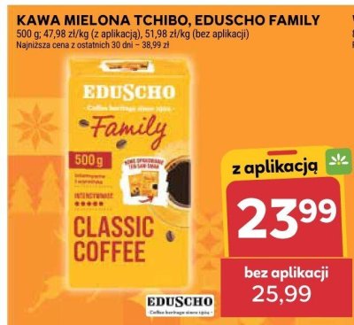 Kawa mielona Tchibo, Eduscho Family promocja w Stokrotka