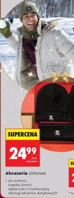 Czapka zimowa  promocja w Biedronka