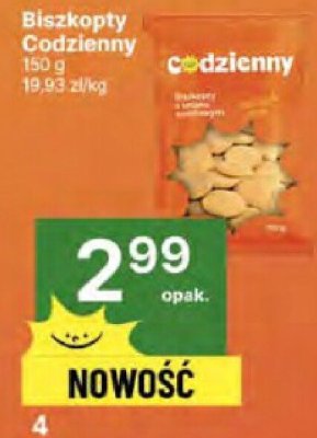 Biszkopt Codzienny promocja w Delikatesy Centrum