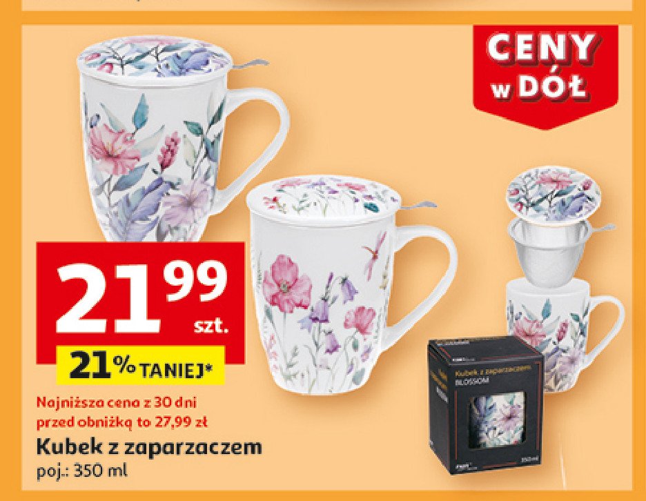 Kubek z zaparzaczem 350 ml promocja