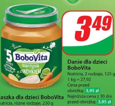 Warzywa z indykiem Bobovita promocja