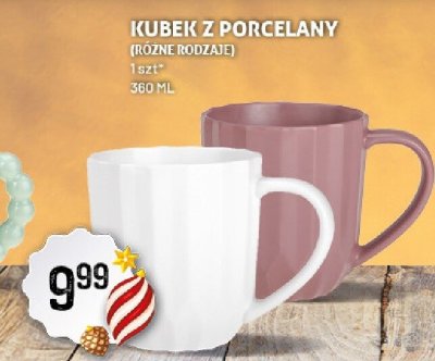 Kubek Z PORCELANY (różne rodzaje) promocja w Arhelan
