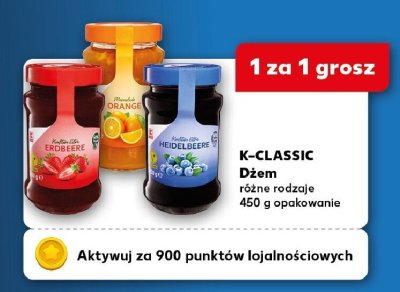 Dżem różne rodzaje promocja w Kaufland