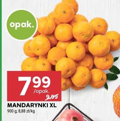 Mandarynki XL 900g promocja w Stokrotka