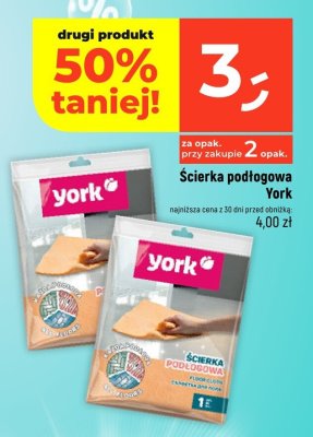Ścierka podłogowa York promocja w Dealz