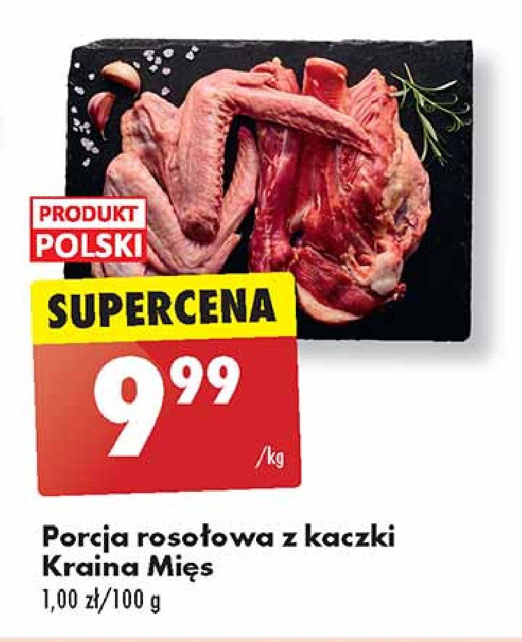 Porcja rosołowa z kaczki Kraina mięs promocja