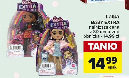 Lalka extra mini minis barbie promocja