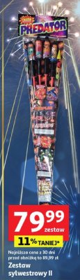 Zestaw sylwestrowy II Predator promocja w Auchan