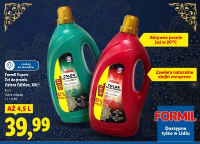Żel do prania Orient Edition XXL, różne rodzaje promocja w Lidl