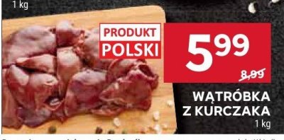 Wątróbka z kurczaka promocja w Stokrotka