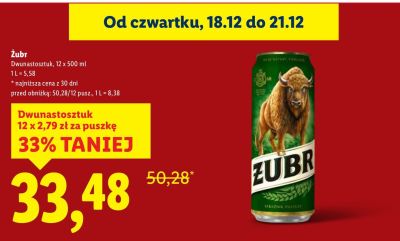 Piwo promocja w Lidl