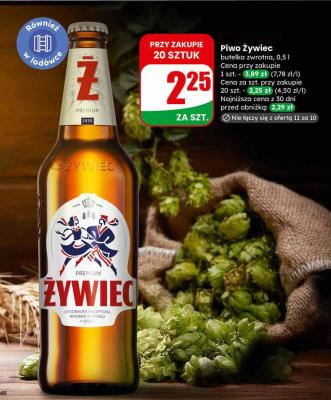 Piwo promocja w Dino