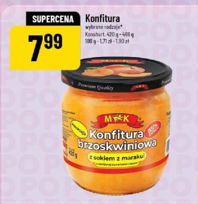 Konfitura wybrane rodzaje Konshurt MK promocja w POLOmarket