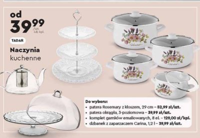 TADAR Naczynia kuchenne promocja w Biedronka