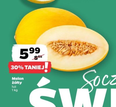 Melon żółty luz Netto promocja w Netto