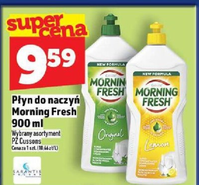 Płyn do naczyń Morning Fresh 900 ml promocja w TOPAZ