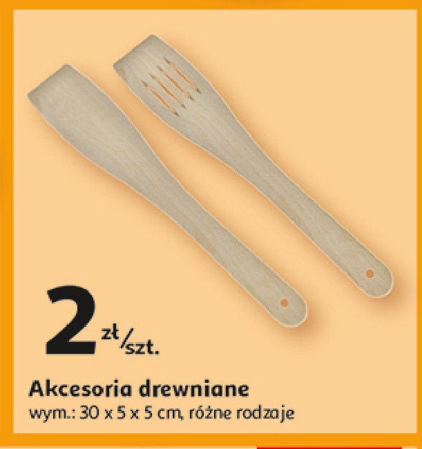 Szpatułka drewniana promocja w Auchan