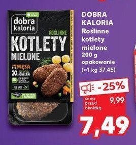 Kotlety mielone roślinne Dobra kaloria promocja w Kaufland