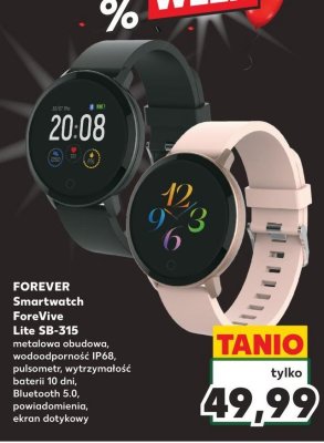 Smartwatch fore vive sb-315 czarny Forever promocja