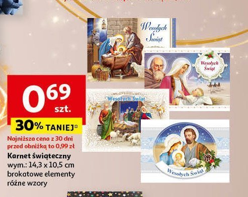 Karnet światęczny promocja