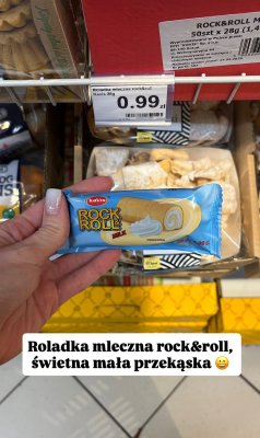 Roladka mleczna rock&roll KaVis promocja w Dino