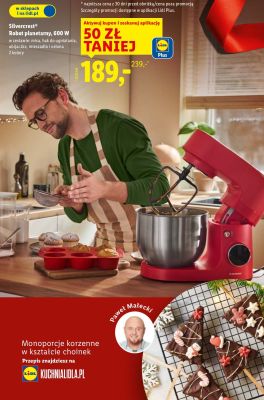 Robot planetarny Silvercrest 600 W promocja w Lidl