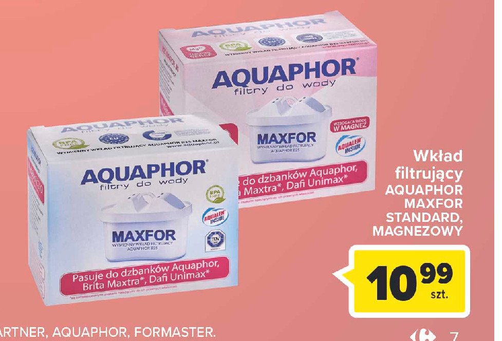 Wkład filtrujący magnezowy Aquaphor promocja