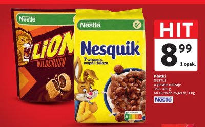 Płatki Nestlé Nesquik promocja w Intermarche