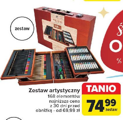 Zestaw artystyczny promocja w Carrefour Market