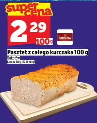 Pasztet z całego kurczaka promocja w TOPAZ