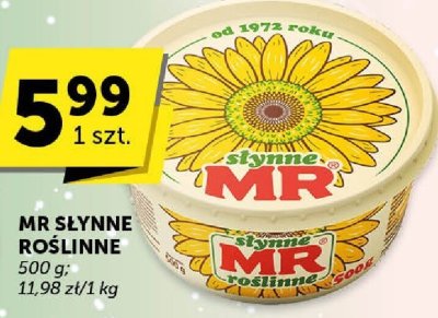 Margaryna Mr Słynne Roślinne promocja w Groszek