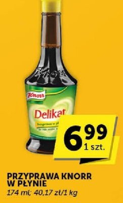 Przyprawa Knorr w płynie promocja w Groszek