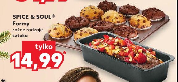 Forma do pieczenia muffinów Spice&soul promocja