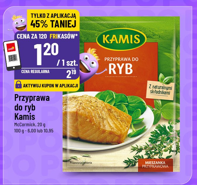 Przyprawa do ryb Kamis promocja