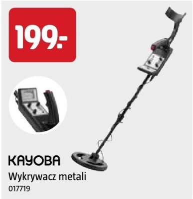 Wykrywacz metali KAYOBA promocja w Jula