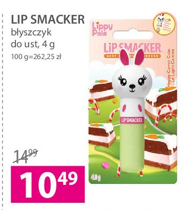 Balsam do ust lippy pal hoppy carrot cake Lip smacker promocja