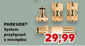 System przyłączeniowy z mosiądzu Parkside promocja