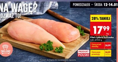 Kurczak promocja w Biedronka