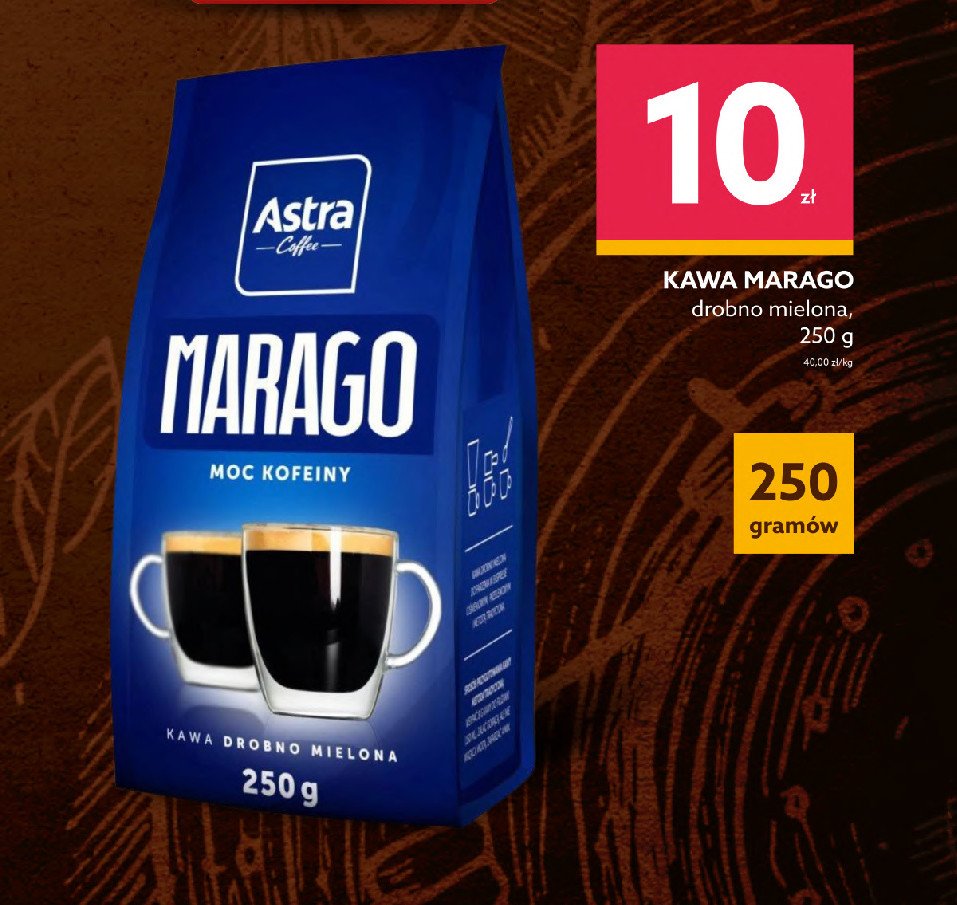 Kawa Astra marago promocja
