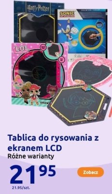 Tablica do rysowania z ekranem LCD różne warianty promocja w Action
