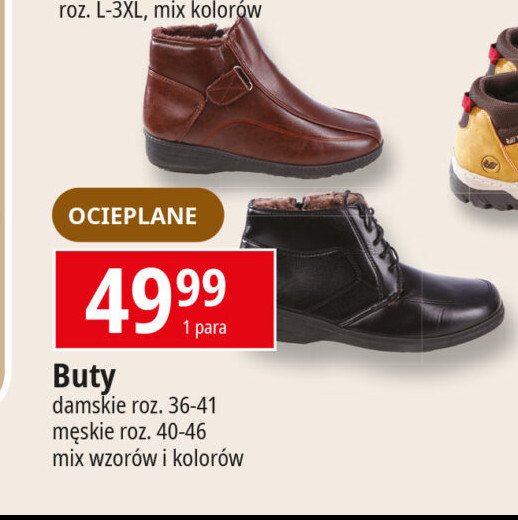 Buty męskie ocieplane promocja