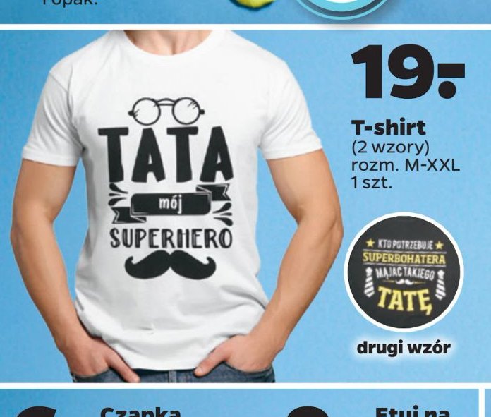 T-shirt dzień ojca promocja