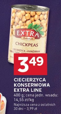 Ciecierzyca konserwowa Extra Line promocja w Stokrotka