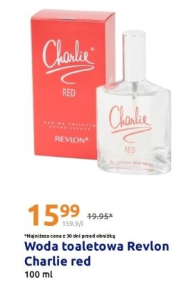 Woda toaletowa Charlie red promocja w Action